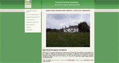 Desktop Screenshot of parsonsonplanning.co.uk